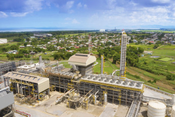 Proman Plant operations in Point Lisas, Trinidad & Tobago.