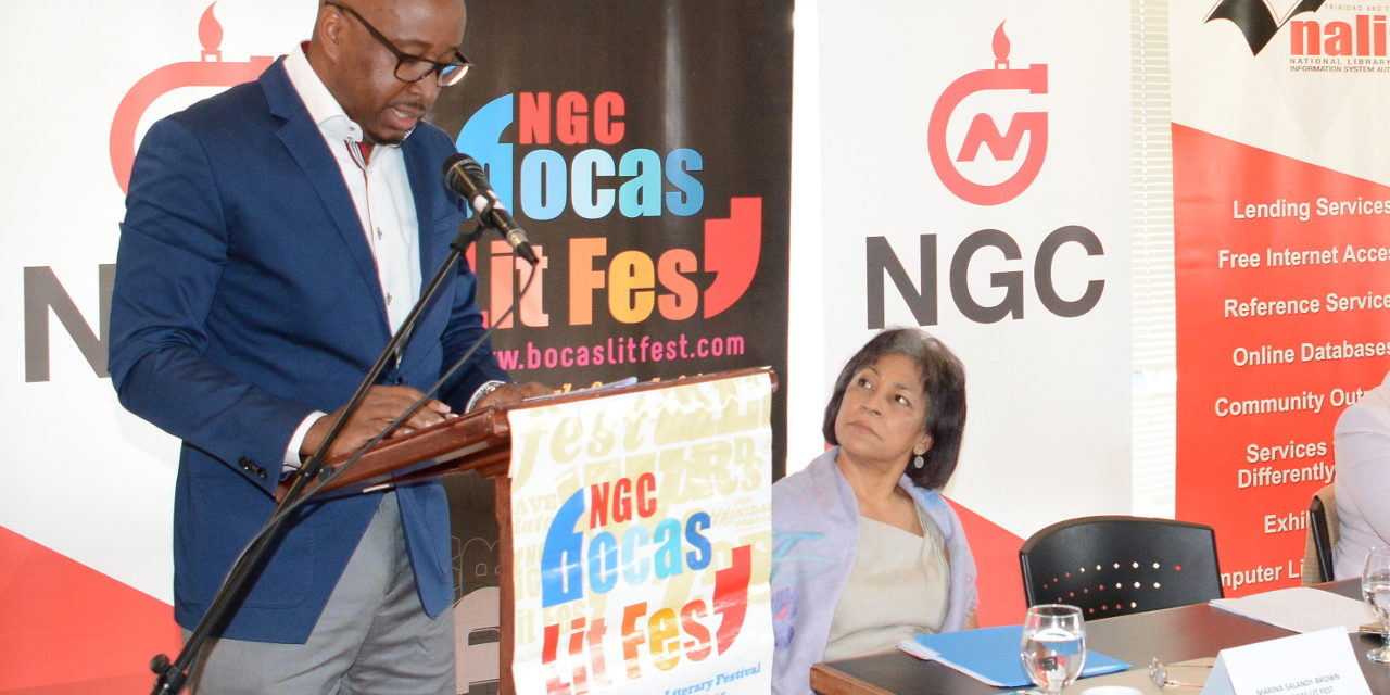 Speech for Launch of NGC Bocas Lit Fest 2019