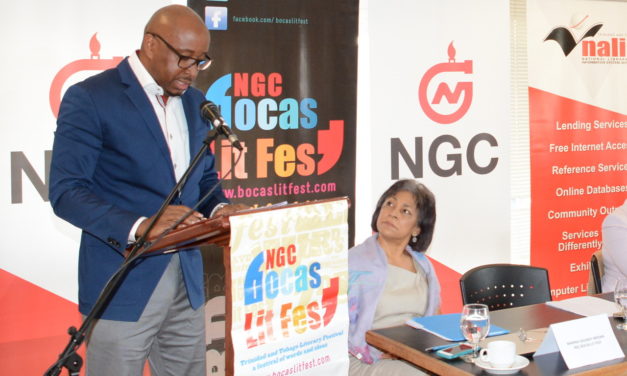 Speech for Launch of NGC Bocas Lit Fest 2019