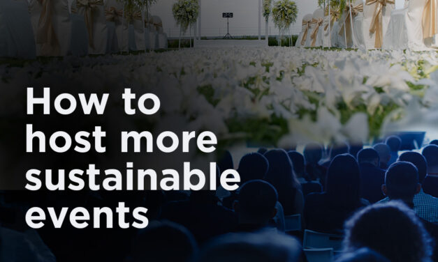 How to host more sustainable events