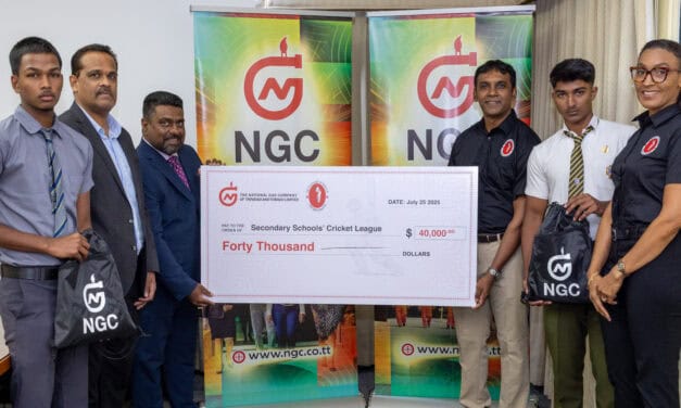 NGC Rallies Around Secondary Schools’ Cricket League Team for Colorado Under-17 Tournament