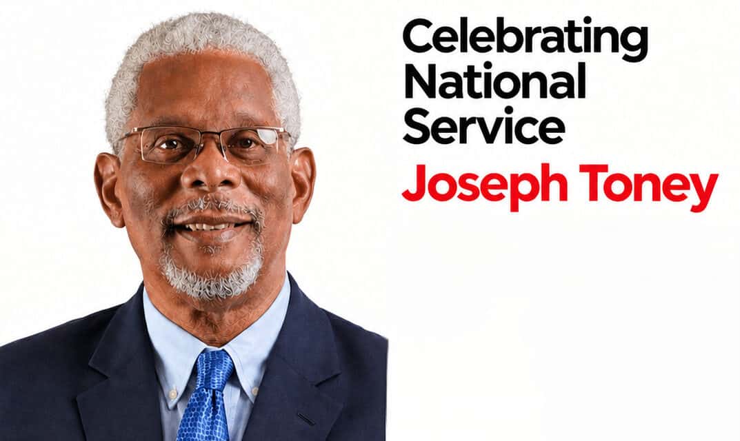 Celebrating National Service – Joseph Toney